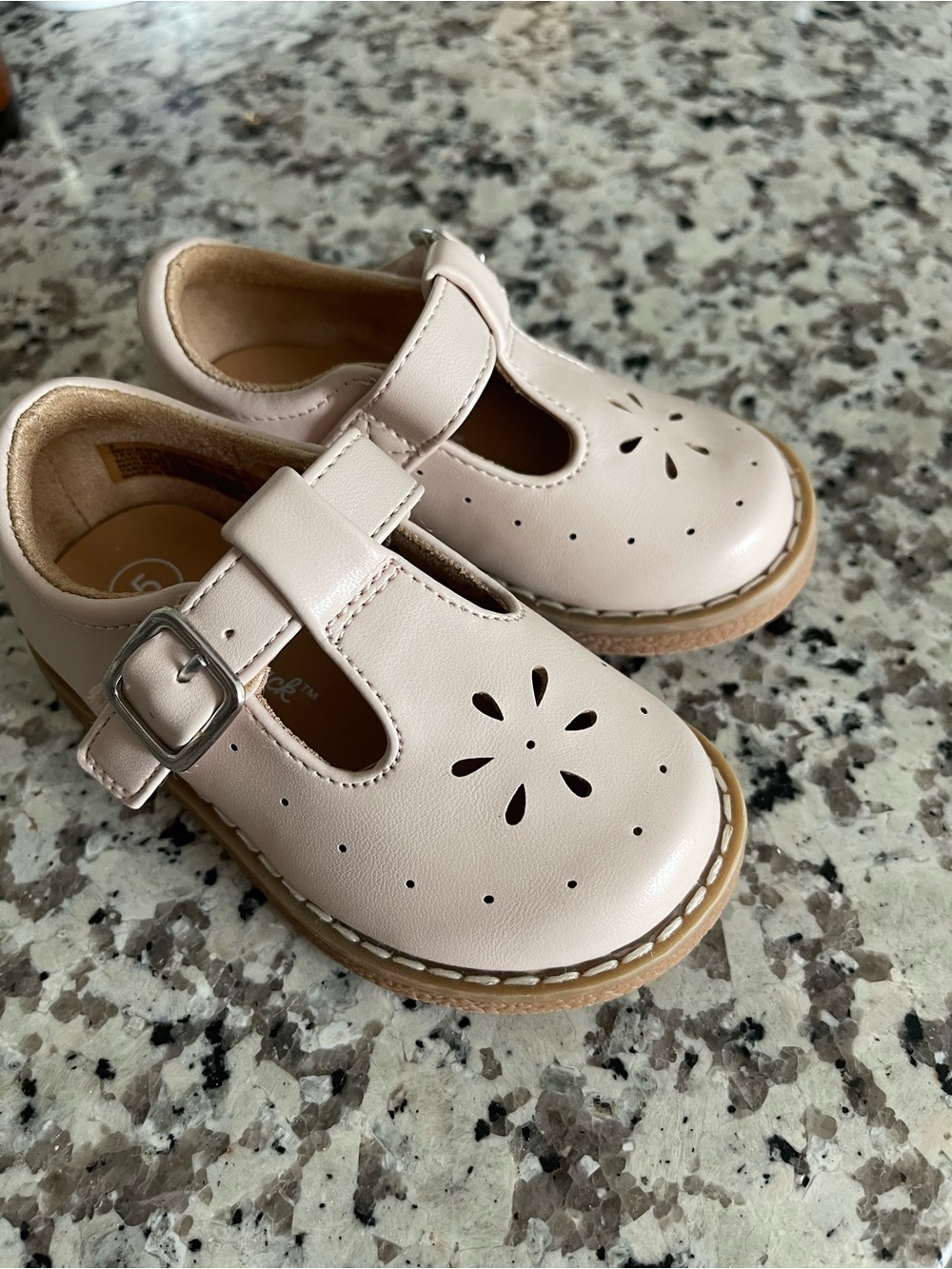 Cat & Jack Light Pink T-Strap Mary Jane Shoes for Kids
